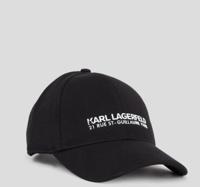 Gorra Karl unisex essential blk